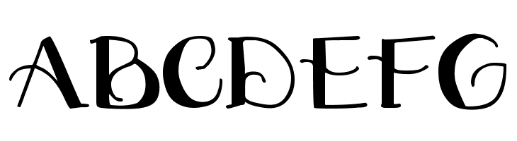 DJB Downstairs at the Abbey  Free Fonts Download