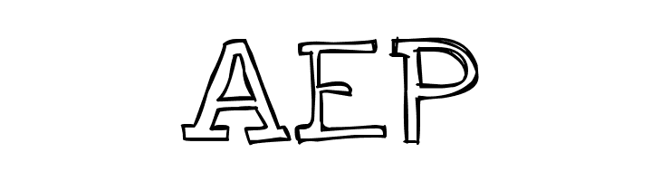 DJB Just an Outty  Free Fonts Download