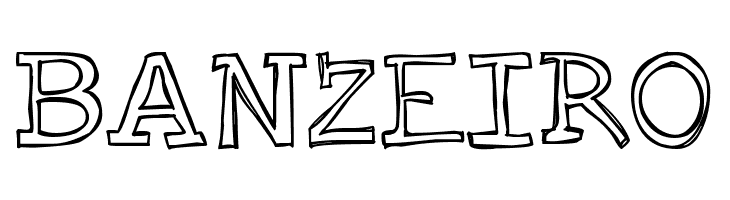 DJB Just an Outty  Free Fonts Download