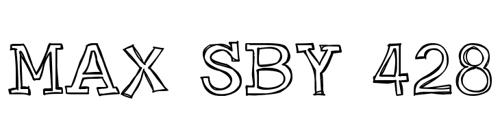 DJB Just an Outty  Free Fonts Download