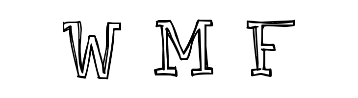 DJB Just an Outty  Free Fonts Download