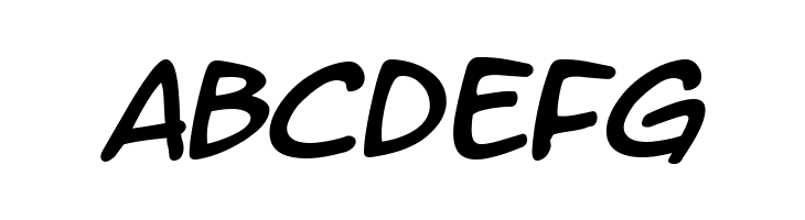 LetterOMatic! Italic  Free Fonts Download