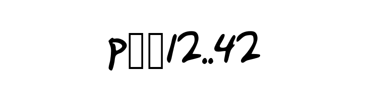 On_a_Run  Free Fonts Download