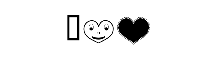 ap_justhearts  Free Fonts Download