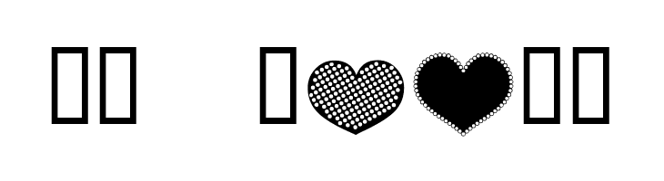 ap_justhearts  Free Fonts Download