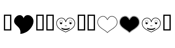 ap_justhearts  Free Fonts Download