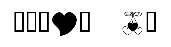 ap_justhearts  Free Fonts Download