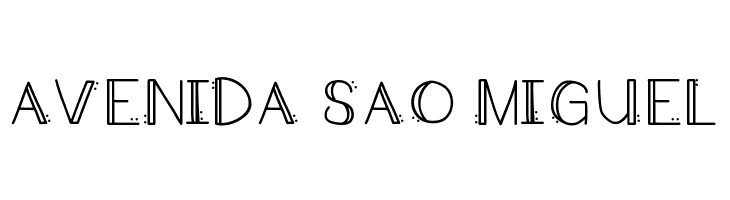 ALLinedAndDotted  Free Fonts Download