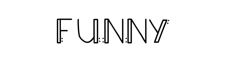 ALLinedAndDotted  Free Fonts Download