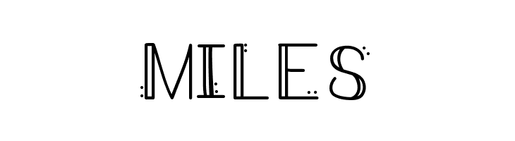 ALLinedAndDotted  Free Fonts Download