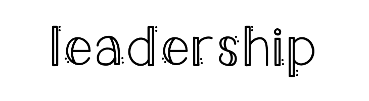 ALLinedAndDotted  Free Fonts Download