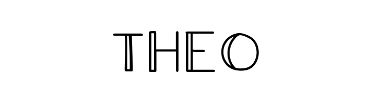 THEO ALLined Font