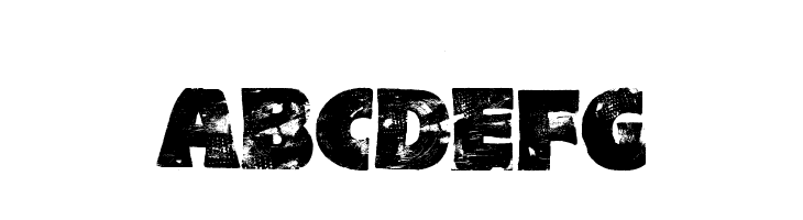 Fat Brush by Marta van Eck  Free Fonts Download