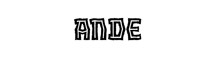 Orc Horde Inline BB  Free Fonts Download