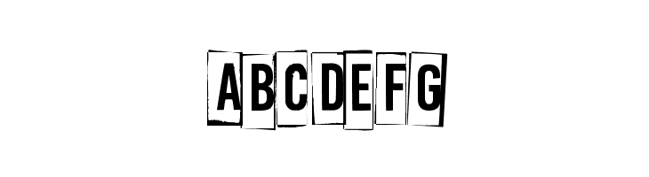 A Box For 2  Free Fonts Download