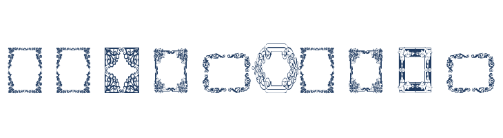 Vintage Frames 8 font — Lorem ipsum body text preview