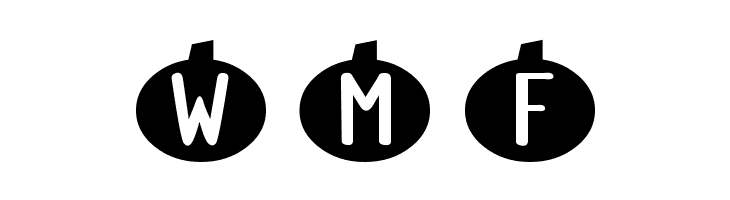 DJB Linus' Pumpkin  Free Fonts Download