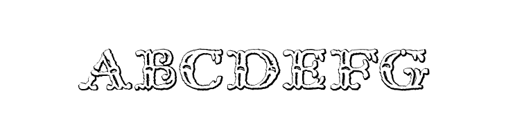 Imprenta Royal Nonpareil Beveled  Free Fonts Download