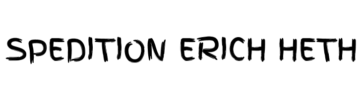 SPEDITION%2BERICH%2BHETH Finger Paint Font