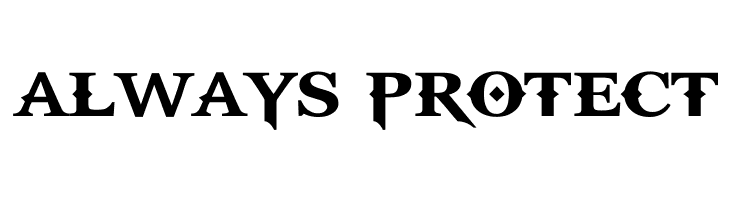 ALWAYS%2BPROTECT UTM Than Chien Tranh Font