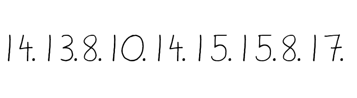 Illuminati Novice Cipher  Free Fonts Download