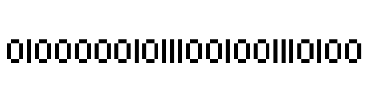 Binary Regular  Free Fonts Download