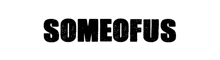 SOMEOFUS Xxrdcore Font