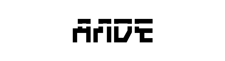 Beam Rider Bold Laser  Free Fonts Download