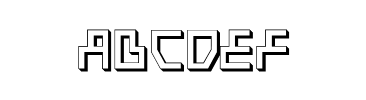 Beam Rider 3D  Free Fonts Download