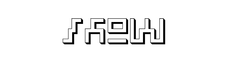 Beam Rider 3D  Free Fonts Download