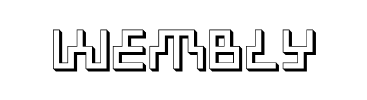 Beam Rider 3D  Free Fonts Download