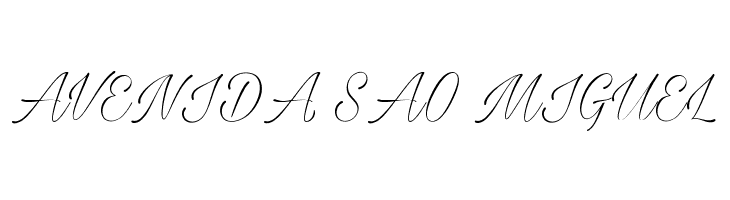 Milasian Circa Thin PERSONAL  Free Fonts Download