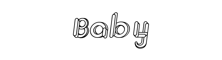 Baby JohanVaaler BoldItalic Font