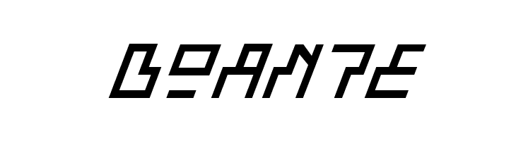 Beam Rider Italic  Free Fonts Download