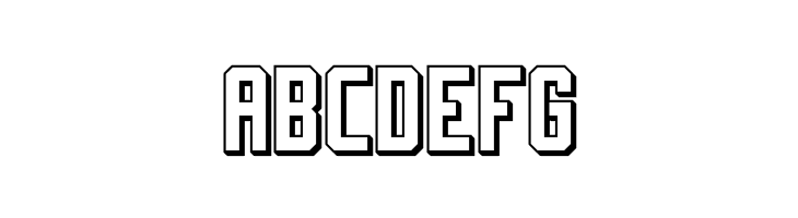 Slimfit Shadowed  Free Fonts Download