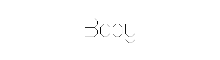 Octagonal Ultra Light  Free Fonts Download