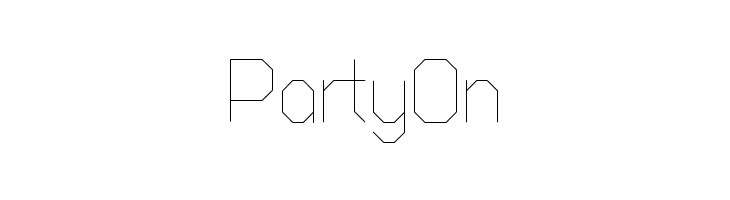 Octagonal Ultra Light  Free Fonts Download