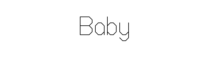 Octagonal Light  Free Fonts Download