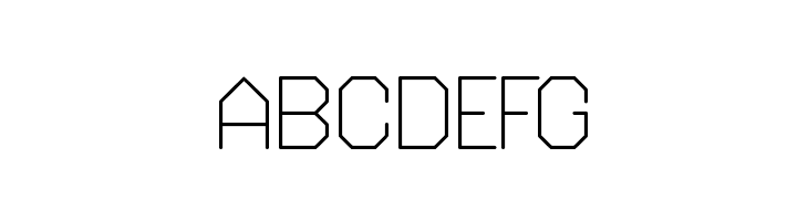 Octagonal  Free Fonts Download