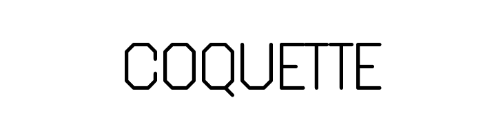 Octagonal Bold  Free Fonts Download