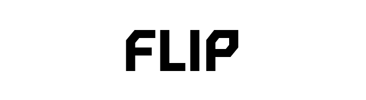 FLIP mechanik Bold Font