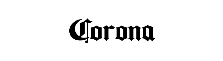 Corona Ancient Medium Font