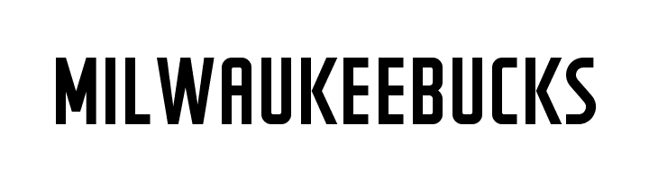 MILWAUKEEBUCKS GROTESKIA Font