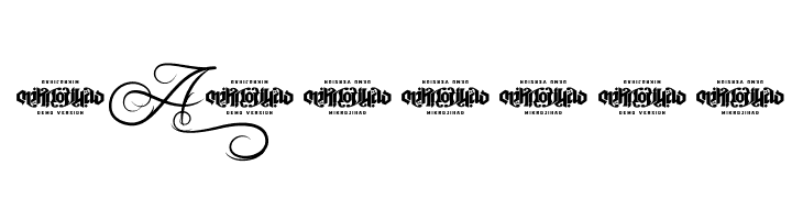 Unblessed Script  Free Fonts Download