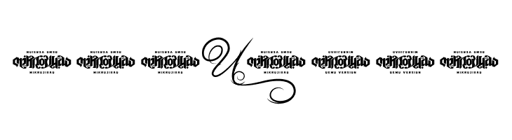 Unblessed Script  Free Fonts Download
