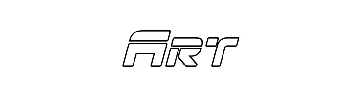 Flynn Hollow Italic  Free Fonts Download