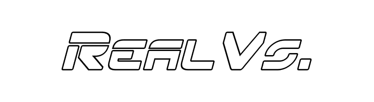 Flynn Hollow Italic  Free Fonts Download