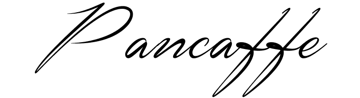 Pancaffe Signarita Zhai Font
