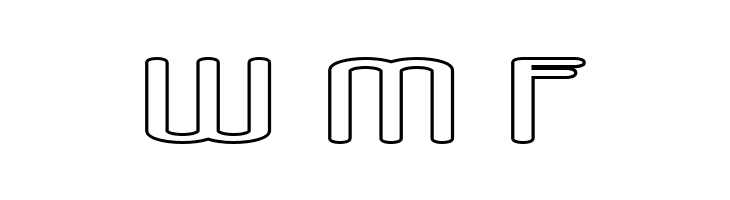 Aposiopesis Dwarfed Stroked  Free Fonts Download