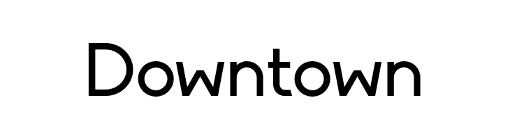 Downtown Biko Font
